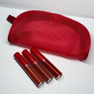 Giorgio Armani Lipstick Set with Pouch